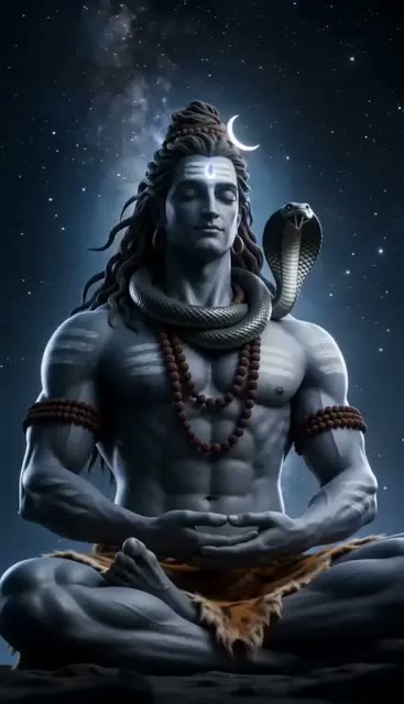 Seedance 2: a mythological Tandava sequence, stylized 3D at trailer scale.